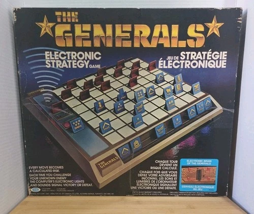 Vtg The Generals Electronic Strategy Game 1979 Ideal Complete Tested Working