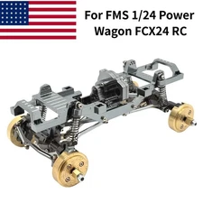 Full Metal Complete Frame Set For FMS 1/24 Power Wagon FCX24 RC Upgrade Parts US