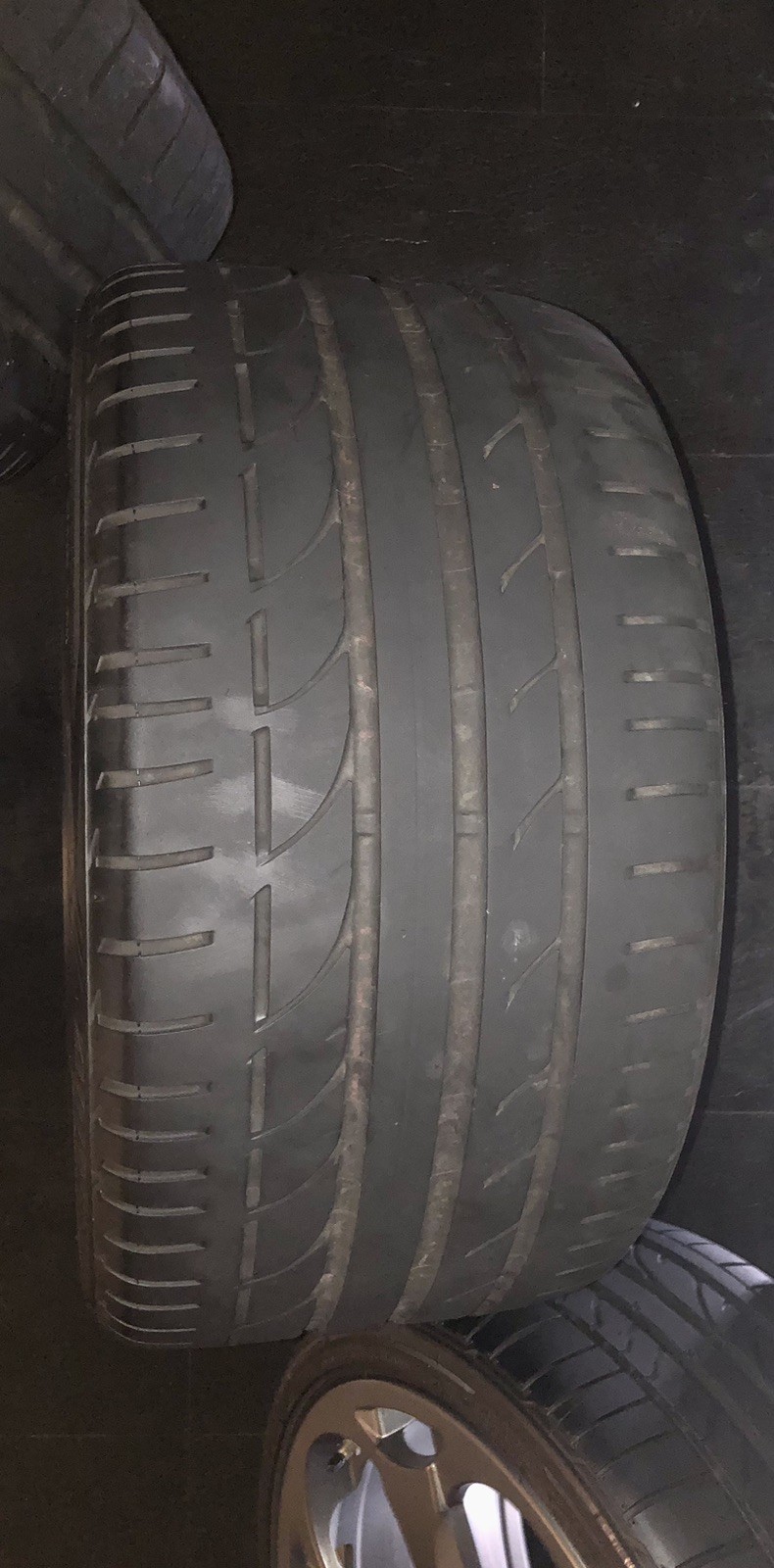 LAMBORGHINI GALLARDO CASSIOPEA WHEELS SET OEM 19 INCH TIRES 2004 2005 2006 2007