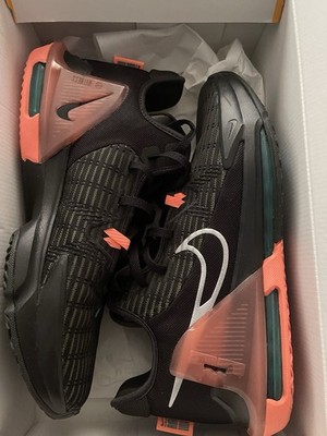 Nike LeBron Witness VI Men's Mid-Top Lace-Up Basketball Sneakers Black/Sequoia