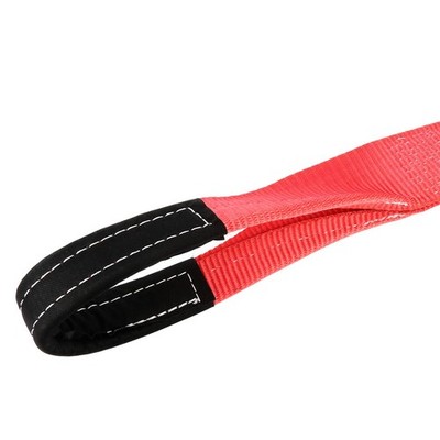17500lbs Tow Strap 65ft Winch Sling Off-Road ATV Snatch Vehicle Recovery,3'' 2pcs