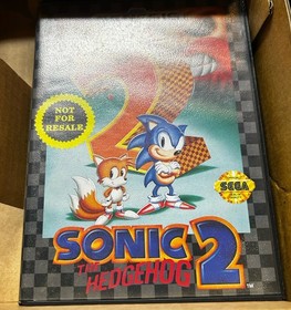 Sega Genesis Model 2 System In Original Box In Great Working Condition & Sonic 2