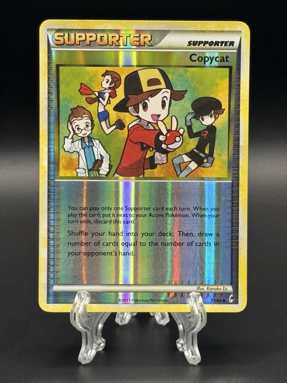 Copycat 77/95 Call of Legends Reverse Holo Rare Pokemon 2011