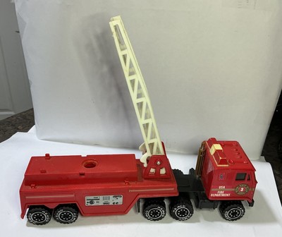Vintage 1987 Remco Toys Inc. USA Fire Department Truck Fire Engine