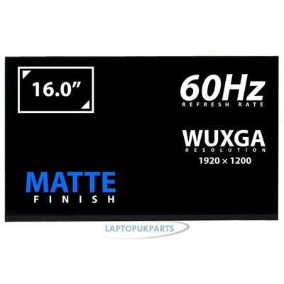 NE160WUM-N64 V8.0 LED LCD 16'' Laptop Bildschirm FHD+ IPS matt 60Hz 30Pin Display UK