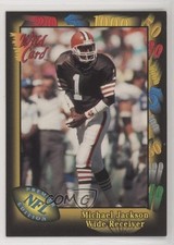 1991 Wild Card Michael Jackson #131 Rookie RC. rookie card picture