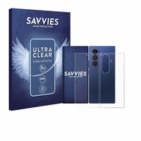 18X Schutzfolie Samsung Galaxy Z Fold 7 (Display+RüCkseite) Display Schutz