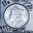 1882 CC BU GEM MORGAN SILVER DOLLAR UNC MS+++ U.S. MINT RARE KEY COIN 7467
