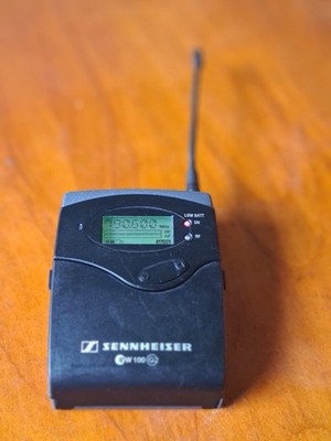 Sennheiser SK 100 G2 D Bodypack Transmitter | 786 822 MHz |Professional Wireless