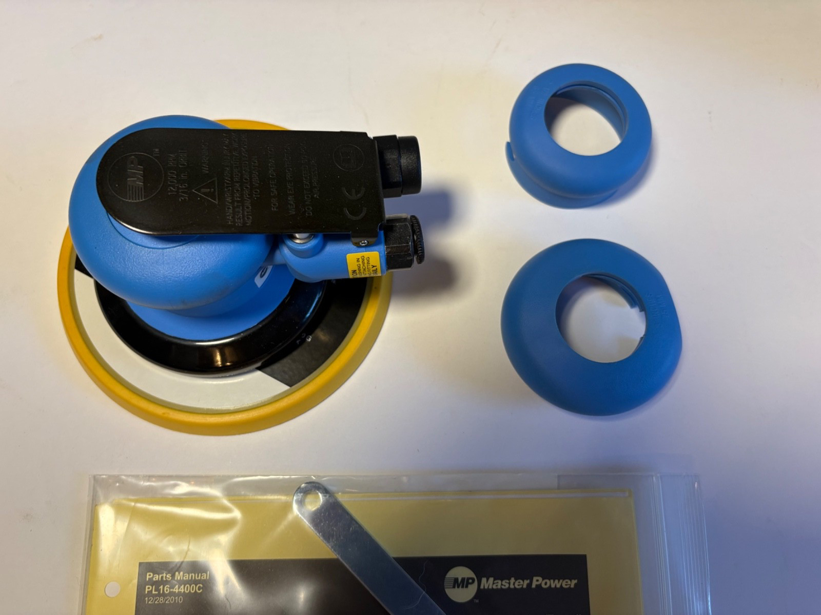 NEW- Master Power Random  Round (MP 4400-06) 6in Orbital San
