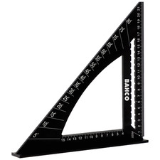 Bahco 9045-T-220 Triangular Carpenter Speed Square - 220mm
