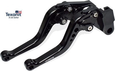 Short Brake Clutch Lever Set Compatible with CFMOTO 300SS 300NK 300SR, CNC Alumi