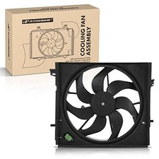 Engine Radiator Cooling Fan Assembly Compatible with Select Nissan Models -