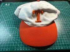 University Of Tennessee Hat Cap Orange Football Adjustable Vintage