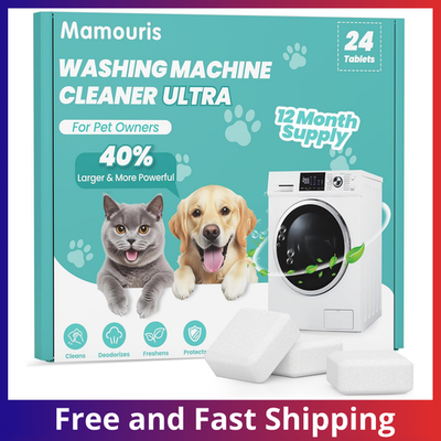 #ad Uproot Clean Washing Machine Cleaner Tablets 24 Pack for a 12 Month Supply. Fo $10.89