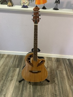 New Cozart Electric Acoustic Hollow Custom Hand Made Guitar Detailed Six String