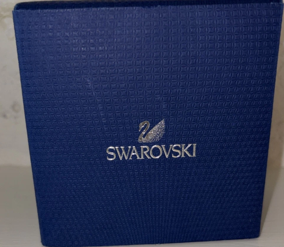 NIB Swarovski Crystal SCS Figurine  Forget Me Not - Image 3 of 3