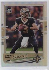 2020 Panini Donruss Optic Holo Prizm Drew Brees #69 0p0c