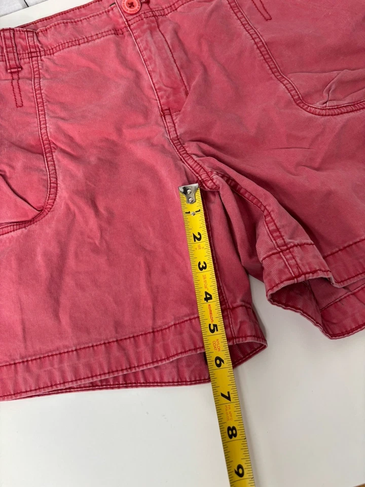 Женские шорты Eddie Bauer Mercer Fit размер 14 коралловая хлопковая смесь - Изображение 3 из 4