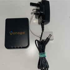 Vonage Grandstream HT701 VoIP Analog UK Telephone Adaptor with AC adapter