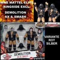 Wwe Mattel Elite Ringside Excl. Demolition Ax & Smash Wrestling Figuren Var 1