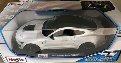  MAISTO MASSSTAB 1:18 - 2020 FORD MUSTANG SHELBY GT500 DIECAST MODELLAUTO  