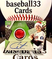 2025 Topps Holiday Coby Mayo Autograph Relic Card /10 Orioles Rookie RC #HRA-CM