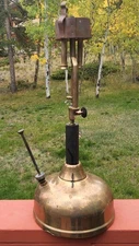 Antique Coleman Quick-Lite Gas Pressure Table Lamp Lantern Pat. 1919 Parts As Is