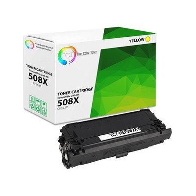TCT Yellow CF362X 508X Toner Cartridge For HP Color LJ Enterprise M552 MFP M577