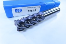 NEW KYOCERA SGS 32575 V-CARB CARBIDE 1/2" END MILL .030" RADIUS CUTTER CNC TOOL