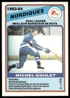 1984 O-Pee-Chee Hockey Michel Goulet #366 PSA 9