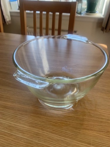 VINTAGE KENWOOD CHEF FOOD MIXER CLEAR GLASS BOWL - A700 (A/B/D)