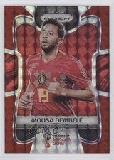 2018 Panini Prizm World Cup Red Mosaic Prizm Mousa Dembele Mousa Dembélé #19 1o2