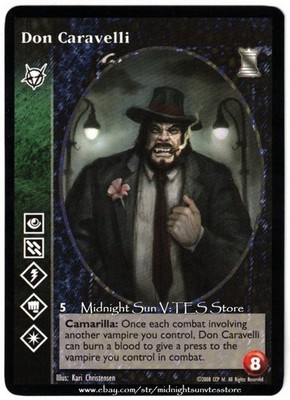 Don Caravelli Brujah Keepers of Tradition V:TES VTES Vampire CCG