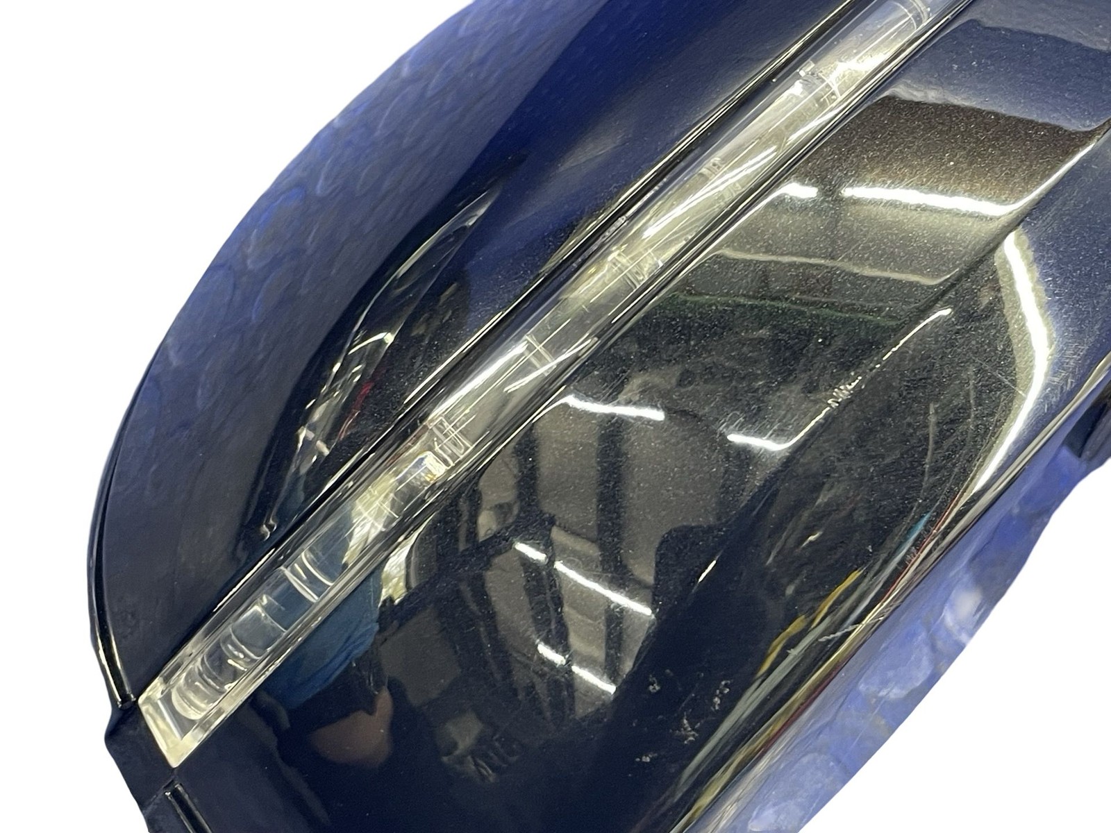 08-15 AUDI R8 FRONT RIGHT HEATED MAN. FOLD DOOR MIRROR ASSY PHANTOM BLACK PEARL