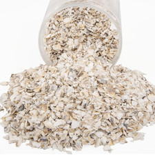 Crushed Oyster Shells About 2LB 880g/31OZ Contains Calcium Small Natural Crush