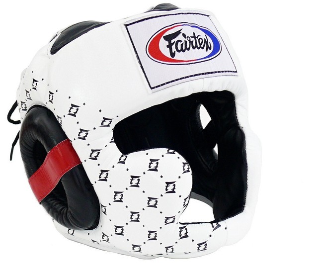 Fairtex Super Sparring Head guard Muay Thai MMA Kick Boxing Headgear