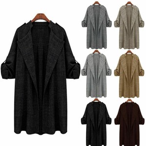 plus size waterfall coat