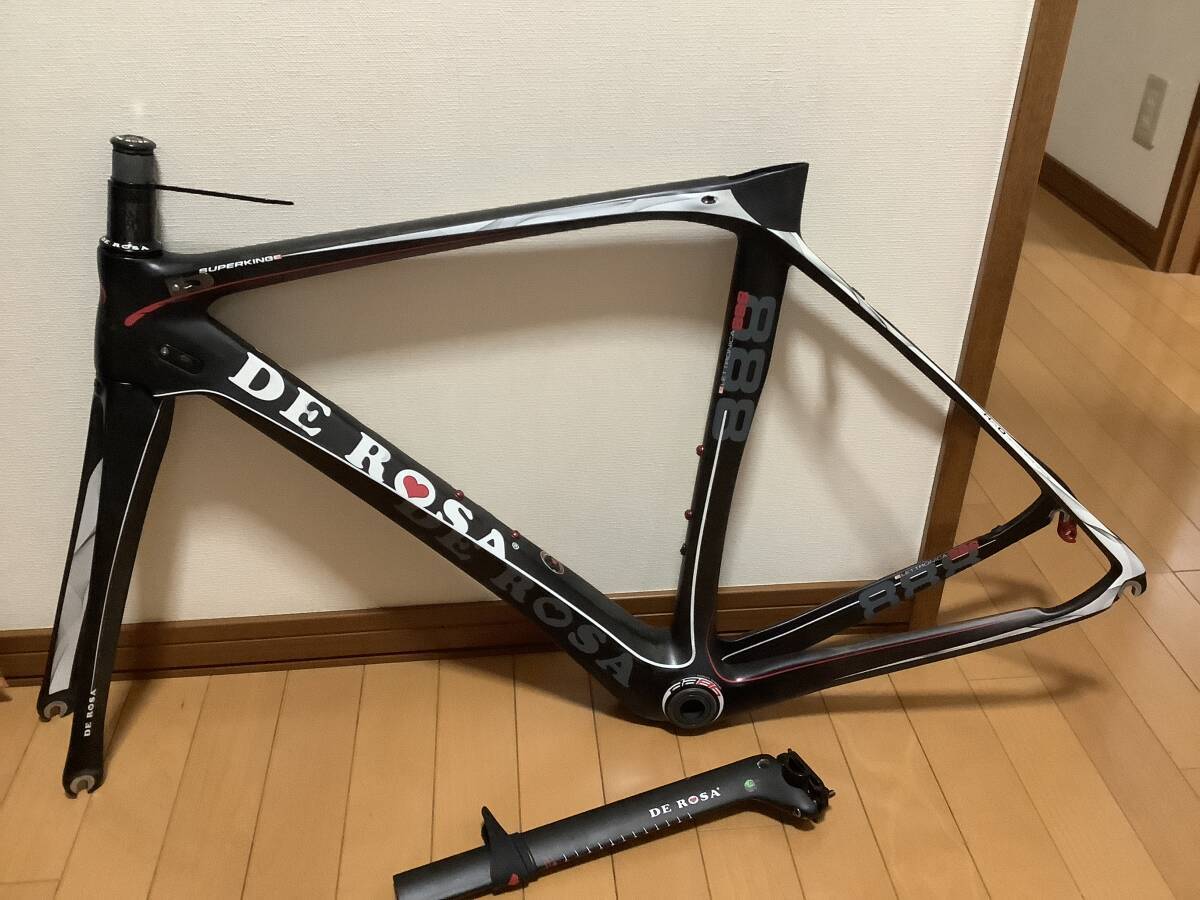 De Rosa Superking E 888 48 Size Electric Frame Carbon Super De Rosa Superking E 888 48 Size Electric Frame Carbon Super