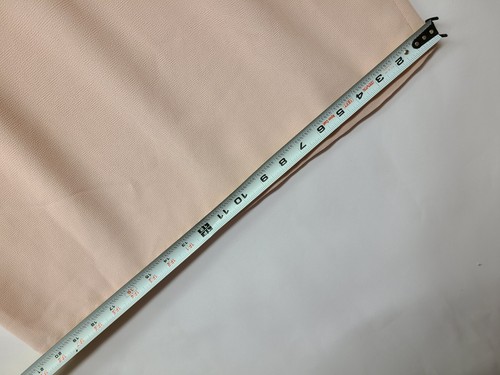 80er Jahre Vintage Kleid Damen Gr. Rosa Ärmellos Strukturstoff Reißverschluss hinten Midi - Bild 8 von 9