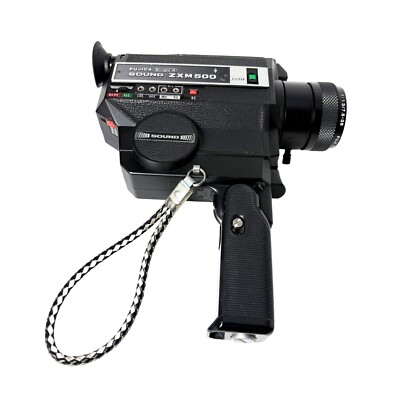 ビデオカメラ sound zxm500 FUJICA ZXM500 Sound Single-8 Video Camera with Box - Junk