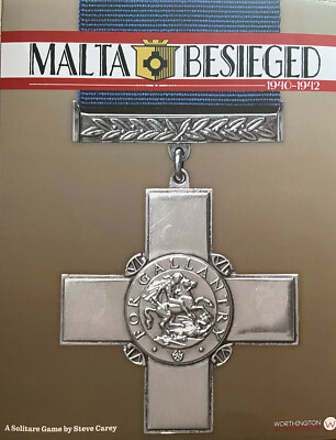 Worthington Games Malta Besieged Deluxe Edition 1940-1942 NISW Fast Shipping  