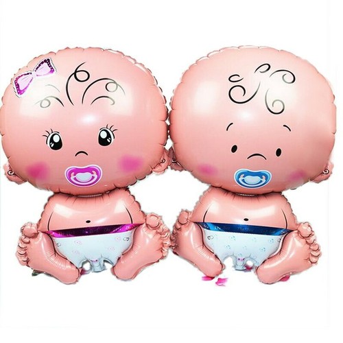 Set Of Baby Boy & Girl Balloon Gender Reveal Balloon Baby Shower Decoration * - Picture 27 of 30