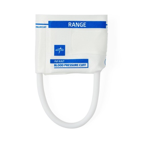 Medline Disposable 1-Tube BP Cuffs with Bayonet Connector MDS9913HP Pack Of 4