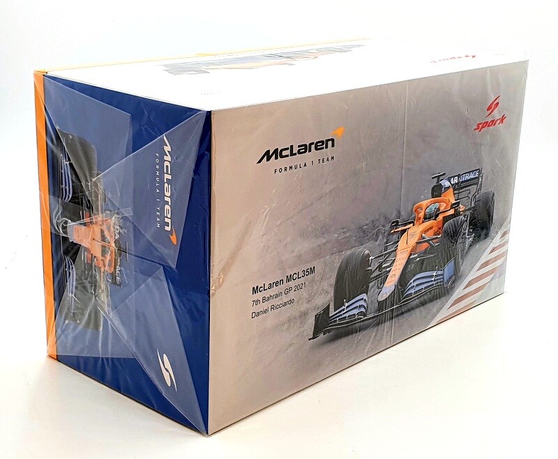ミニカー Spark 1/18 McLaren MCL35M 1/18 Spark 2021 Formula 1 Lando Norris McLaren MCL35M #4 7th