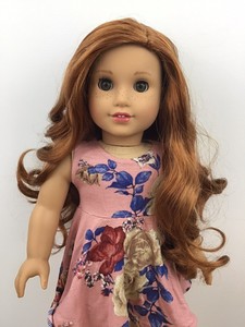 american girl doll with red hair and freckles