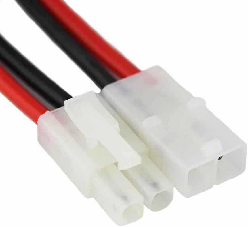 Juego de 3 cables adaptadores Tamiya 14AWG 10cm para baterías LiPo RC coches ... - Imagen 3 de 4