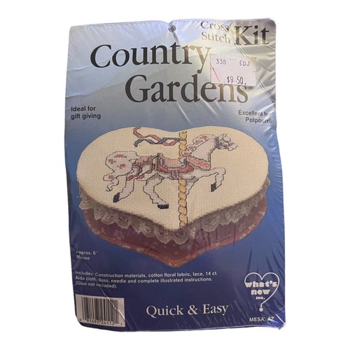 Cross Stitch Kit Country Gardens Potpourri Keepsakes Horse - Sealed and Unworked - Bild 4 von 15