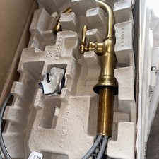 Kohler 99264 2MB Artifacts Kitchen Bar Sink Faucet Vibrant Brushed Moderne Brass