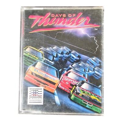 Commodore Amiga Days Of Thunder Boxed 3 1/2'' Disk Game